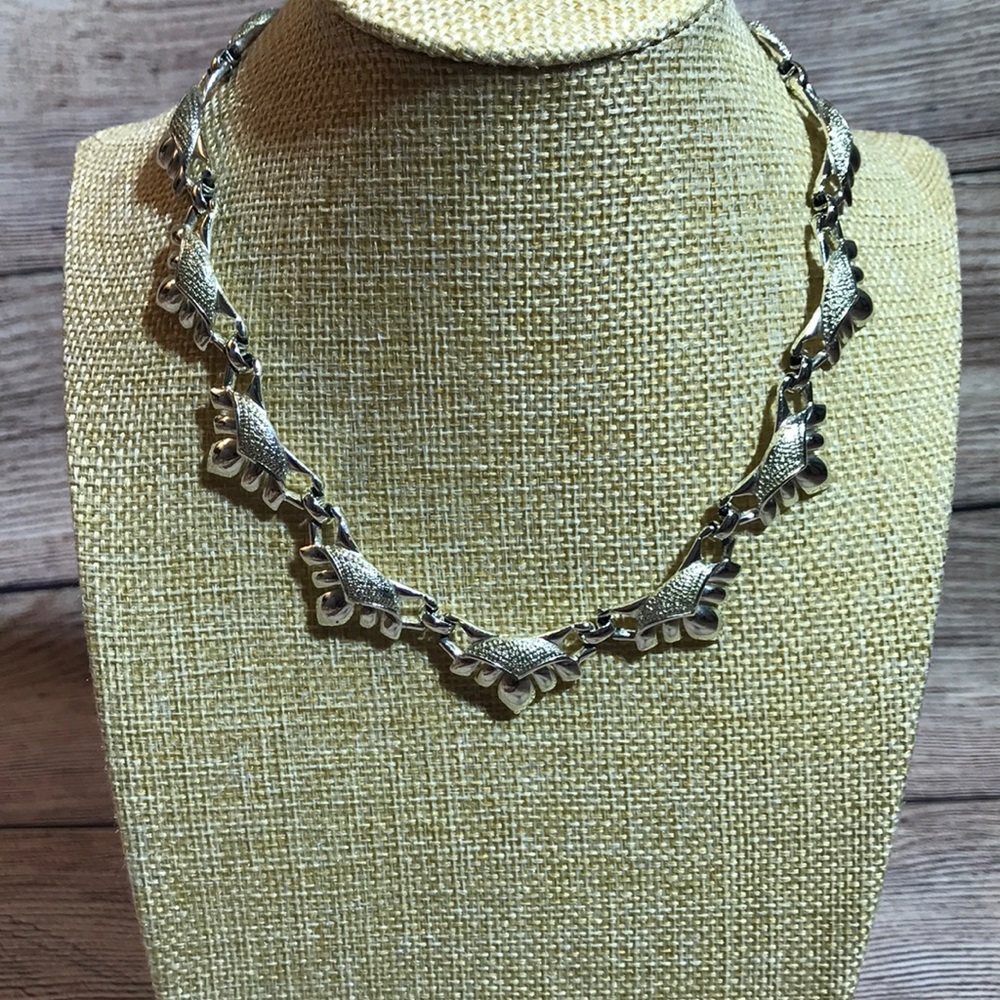 Vintage Silver Necklace Costume Jewelry